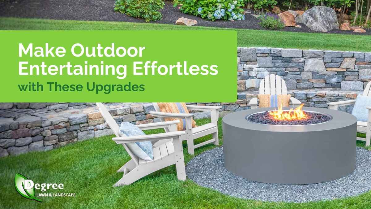 Make Outdoor Entertaining Effortless with These Upgrades
